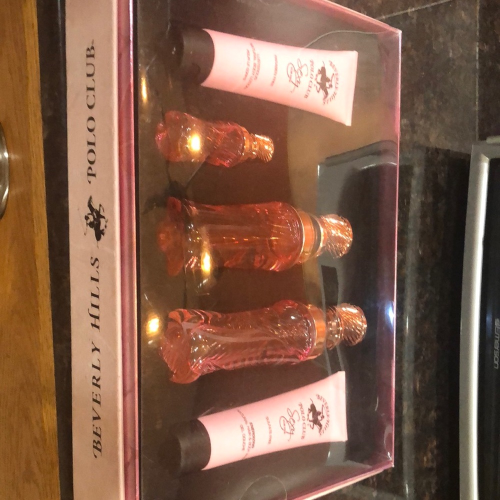 Polo women’s perfume body wash, lotion, hairwash